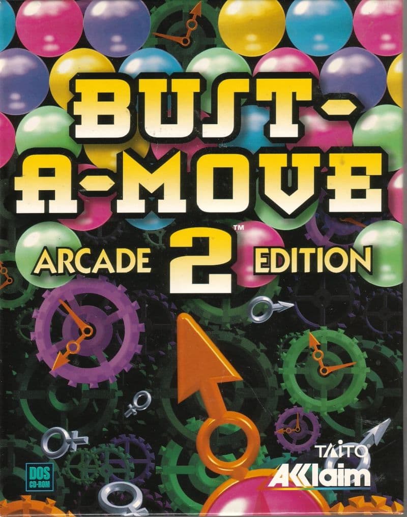 Bust-A-Move Again, Acclaim Entertainment, Inc. 1996 cover art