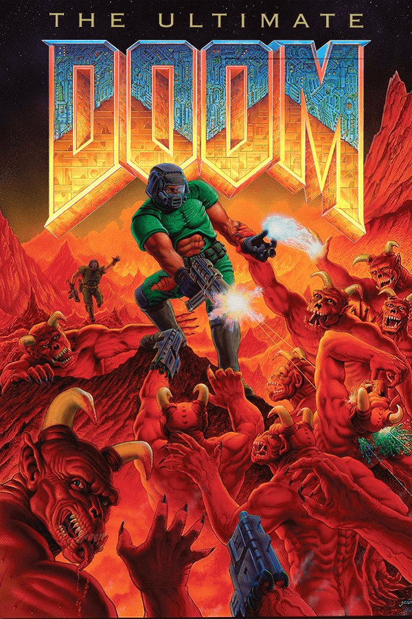 The Ultimate DOOM, 1995 cover art