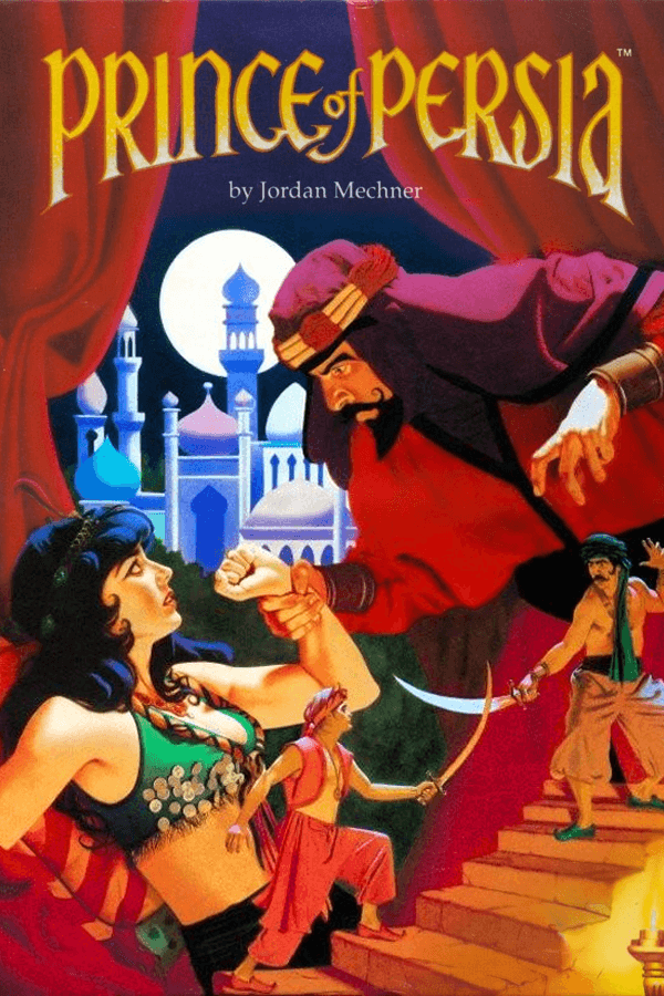 Prince of Persia, Brøderbund Software, Inc. 1990 cover art