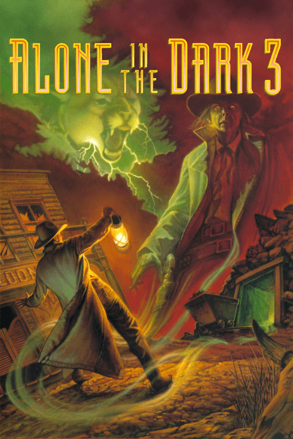 Alone in the Dark 3, Infogrames, Inc. 1995 cover art