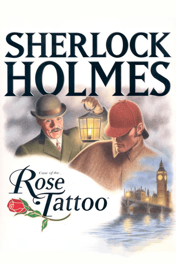 The Lost Files of Sherlock Holmes: The Case of the Rose Tattoo, 1996 cover art