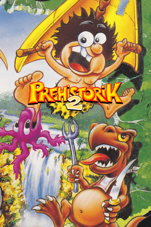 Prehistorik 2, Titus Software Corporation 1993 cover art