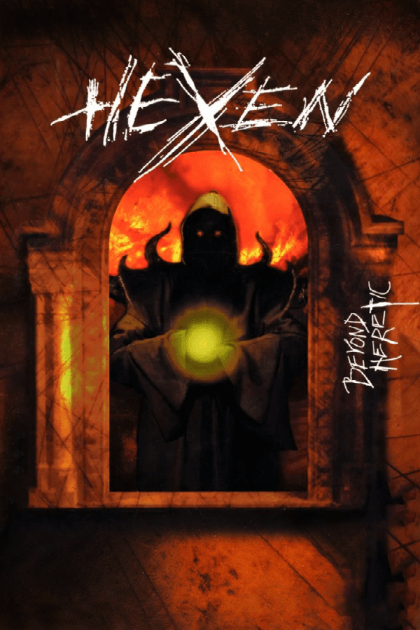 Hexen: Beyond Heretic, id Software, Inc. 1995 cover art