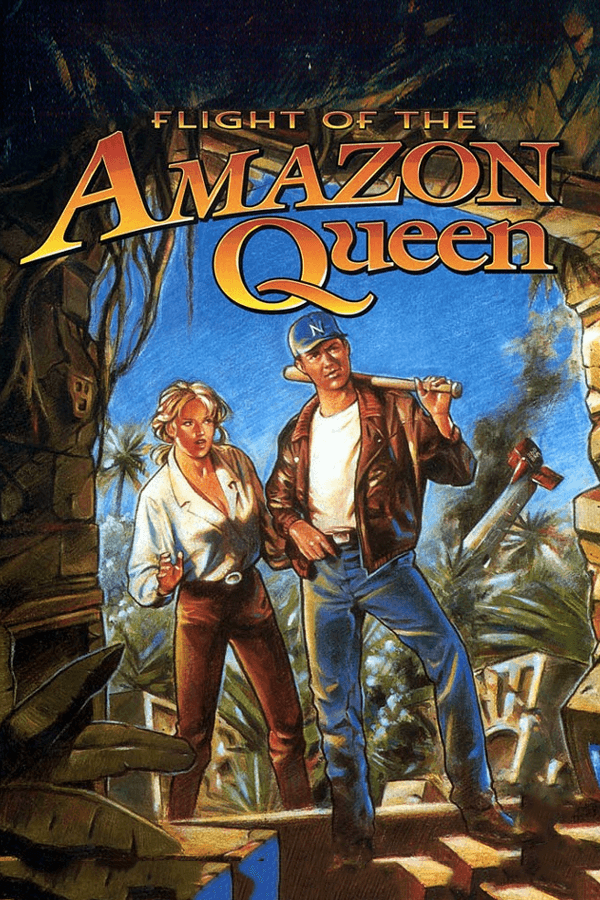 Flight of the Amazon Queen, WarnerActive 1995 cover art