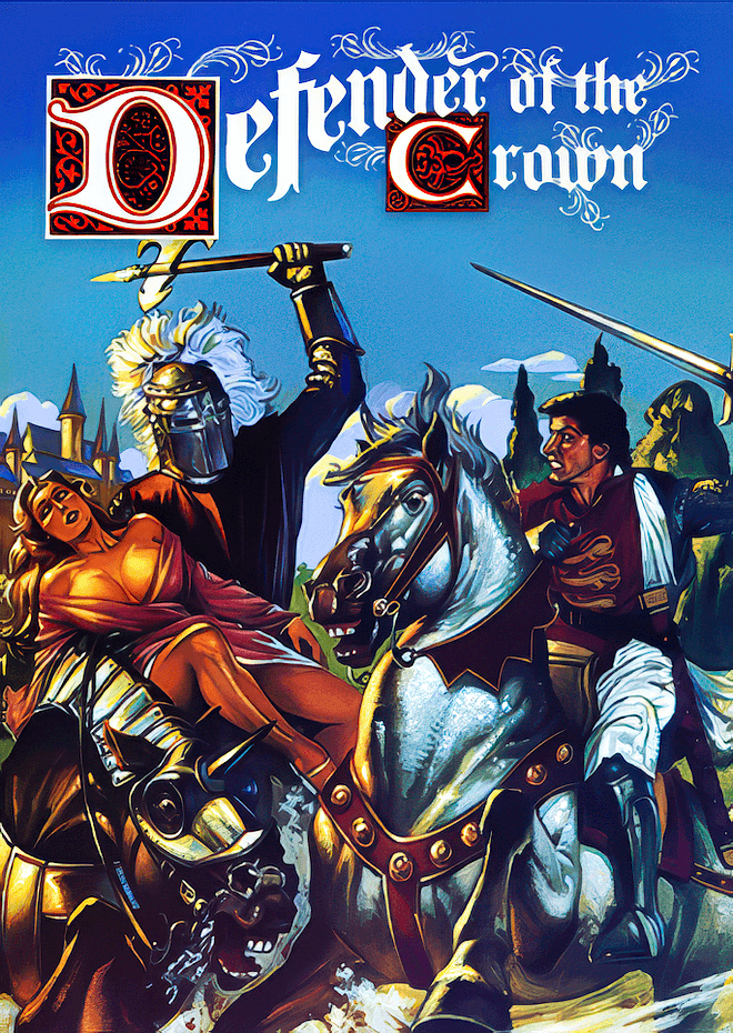 Defender of the Crown, Mindscape, Inc. 1987 cover art