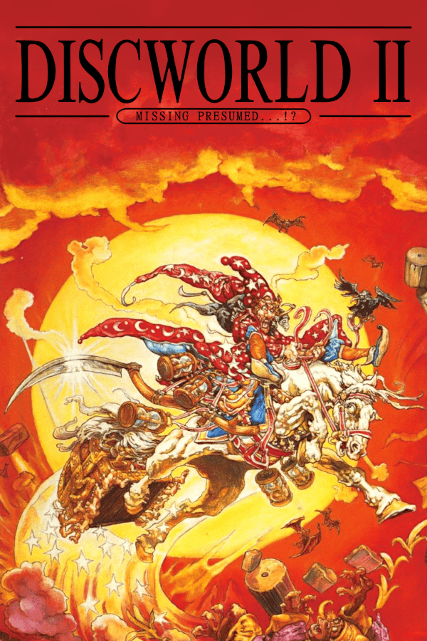 Discworld II: Mortality Bytes!, Psygnosis Limited 1996 cover art