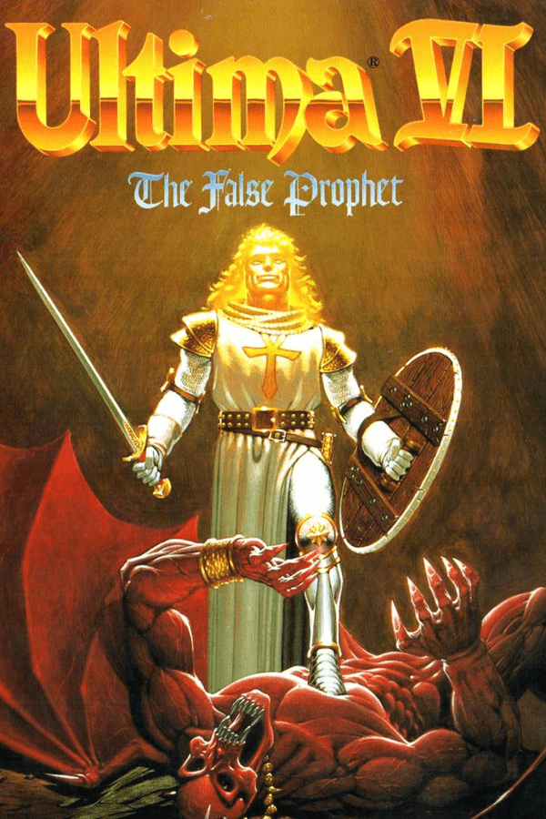 Ultima VI: The False Prophet, ORIGIN Systems, Inc. 1990 cover art