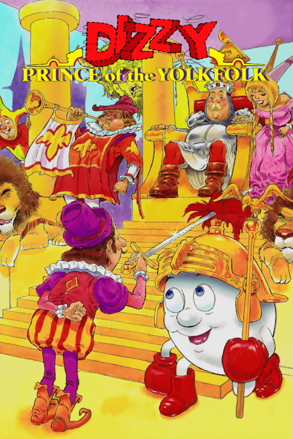 Dizzy: Prince of the Yolkfolk, Codemasters 1993 cover art