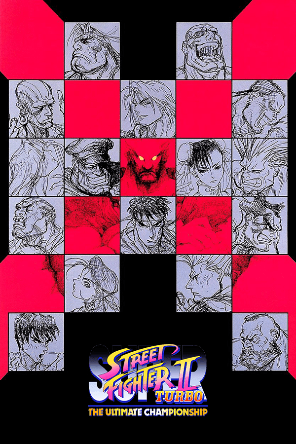 Super Street Fighter II Turbo, GameTek, Inc. 1995 cover art
