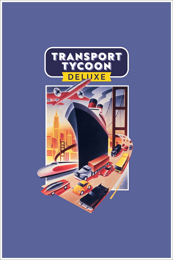 Transport Tycoon Deluxe, MicroProse Software, Inc. 1995 cover art
