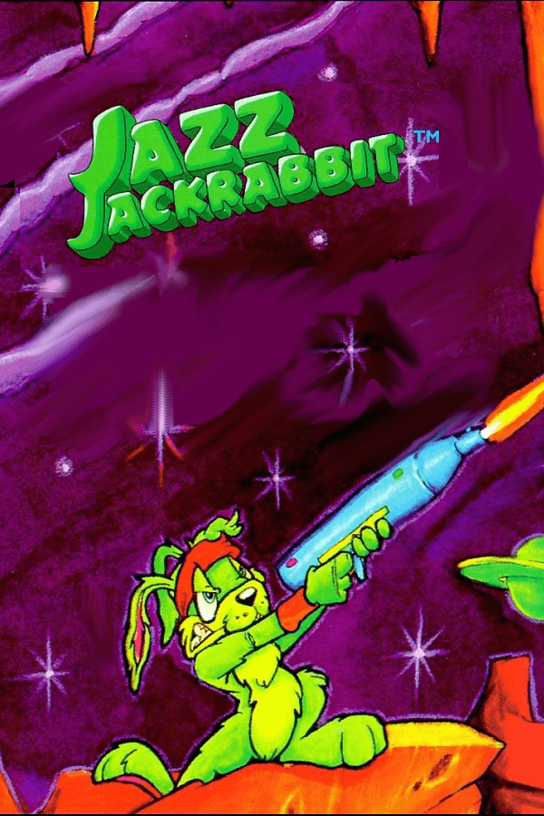 Jazz Jackrabbit: Holiday Hare 1995, Epic MegaGames, Inc. 1995 cover art