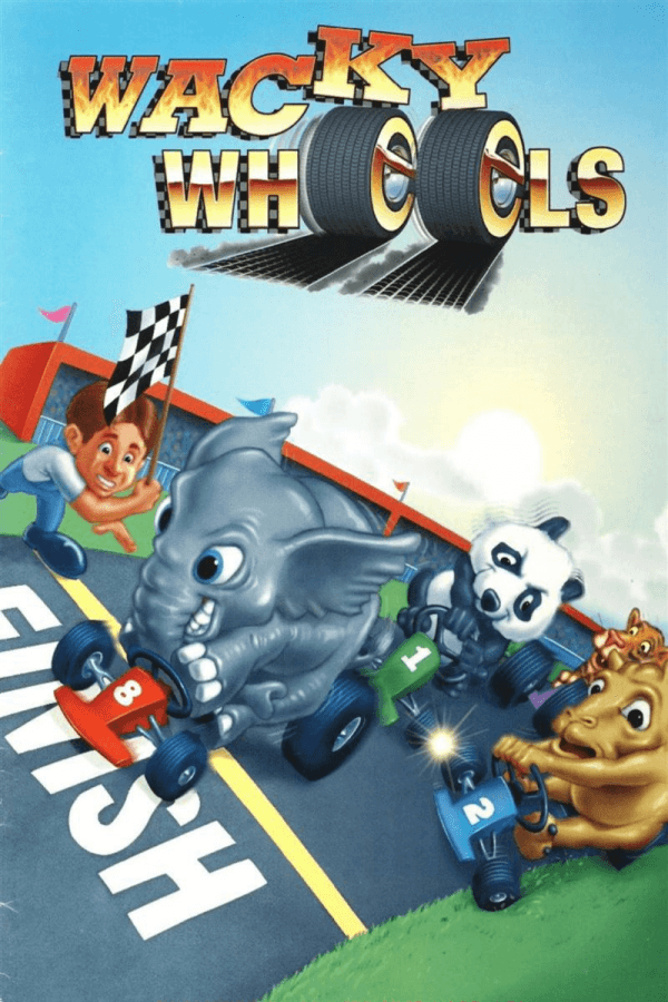 Wacky Wheels, FormGen, Inc. 1994 cover art