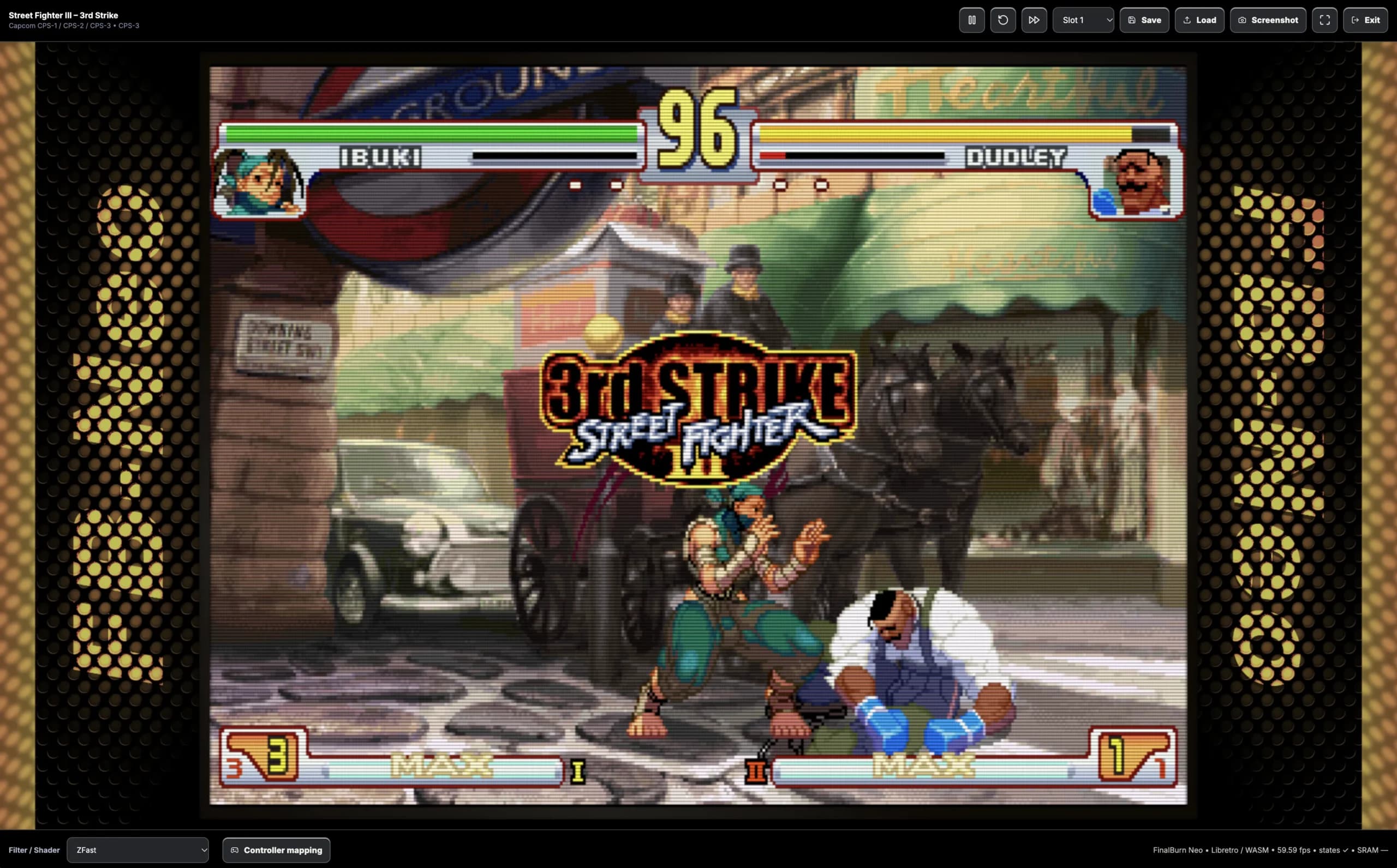 RetroBrowser+ 1.8.0 Update: Capcom Arcade & Neon Pop (theme) with import and export of game saves, improvements and stability