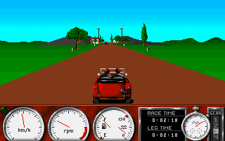 1000 Miglia dashboard view