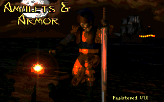 First person perspective inside a dungeon fighting sprite enemies