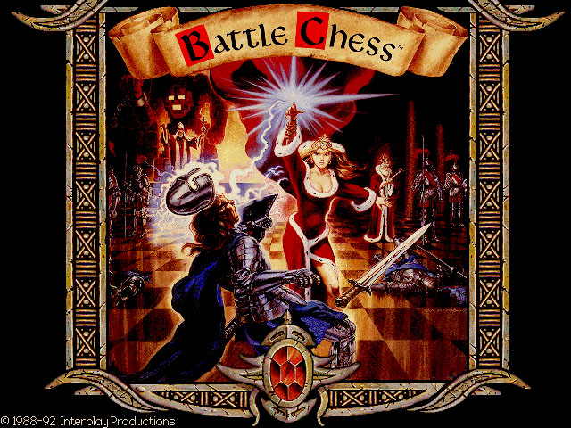 SVGA board perspective in Battle Chess Enhanced CD-ROM