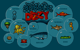 Dizzy collecting items underwater near oxygen tanks