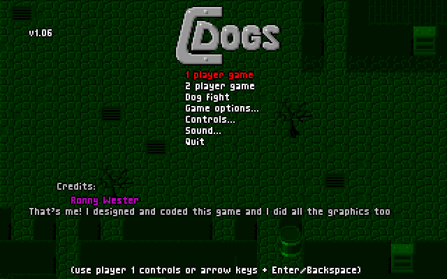 Split screen deathmatch in C-Dogs