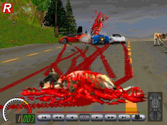Vehicular combat in Carmageddon
