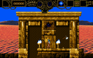 Inventory and puzzle mechanics on display in a cavern setting