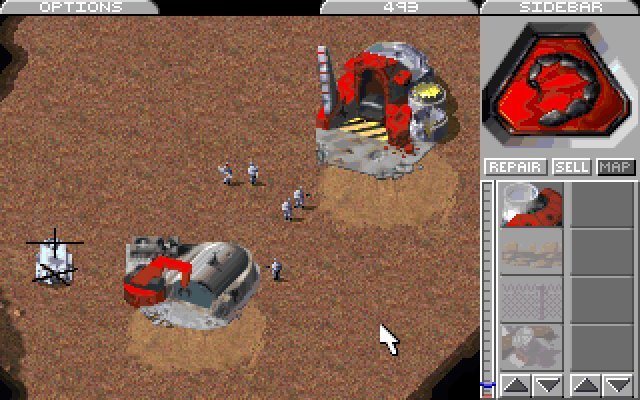 Ion cannon strike hitting an enemy structure