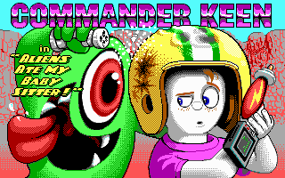 Commander Keen 6 overworld map showing level locations across Fribbulus Xax