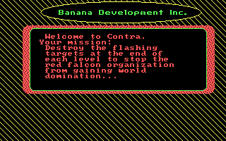 Bill Rizer shooting enemy troops in a side-scrolling jungle stage