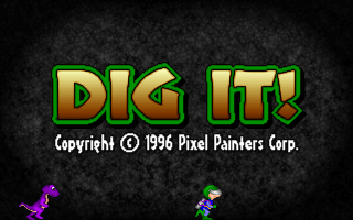 A detailed level area from Dig It!