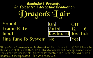Dirk encountering Singe the dragon