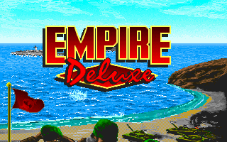 Empire Deluxe scenario map and command interface