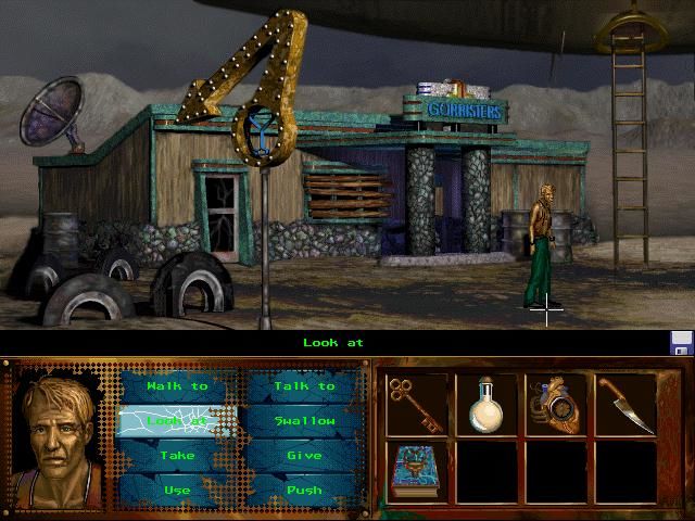 Nimdok interacting with characters in his scenario