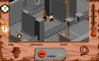 Indiana Jones isometric view