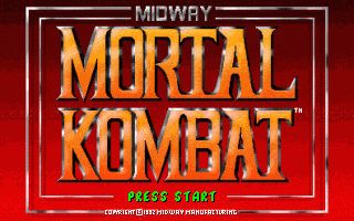 Mortal Kombat combat execution screen