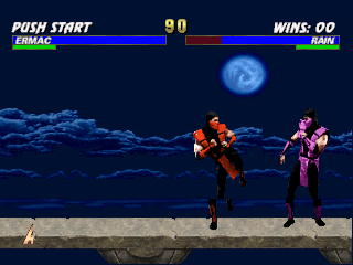 Mortal Kombat Trilogy combat arena
