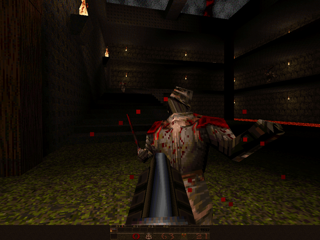 Quake Level Master V hub map selecting difficulty