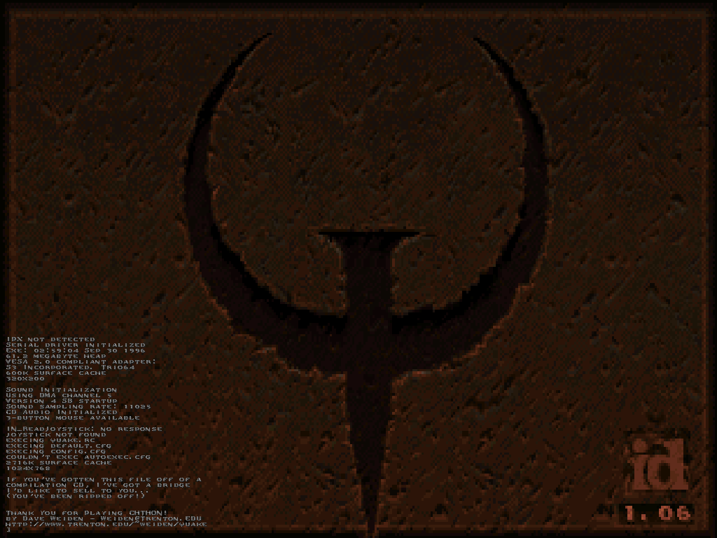 Action sequence in Quake Level Master V
