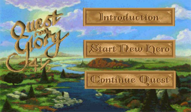 Combat interface in Quest for Glory 4 and a half