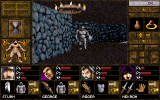 First person exploration in Rol Crusaders dungeon corridors