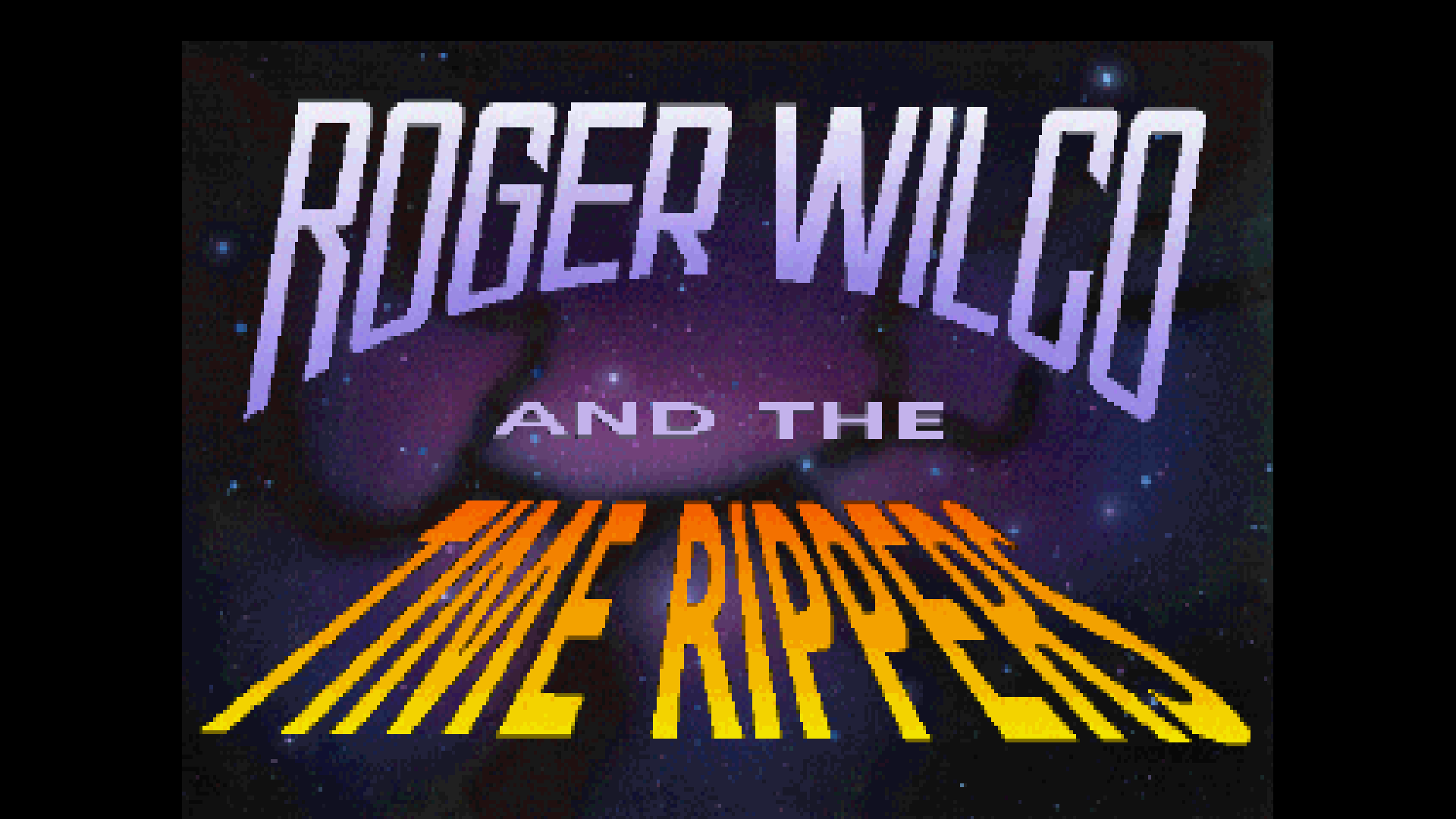 Roger Wilco inside the retro world of Space Quest I