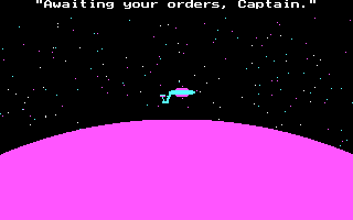 Commanding the ship via text inputs