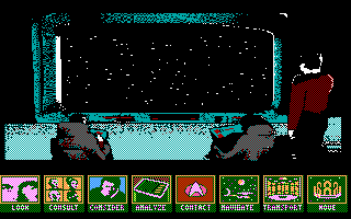 Observation lounge interface with digitized crew portraits