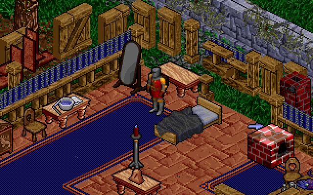 The Avatar exploring the Lower Catacombs