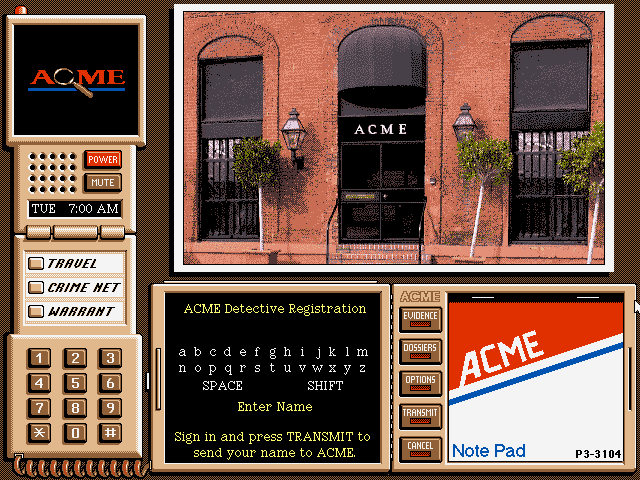 State landmark view showing geographic clues in Where in the U.S.A. Is Carmen Sandiego? Deluxe