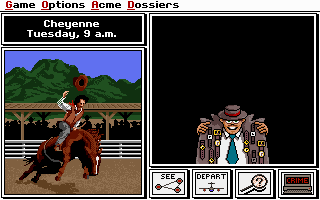 Investigating clues and locations in Carmen Sandiego Enhanced