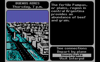Investigating clues in Where in the World Is Carmen Sandiego?
